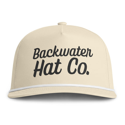 Backwater Hat Co. Rope Cap – Vintage Snapback Hat