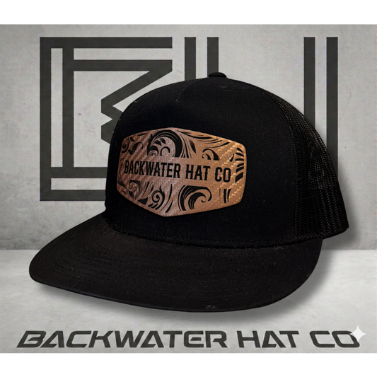Backwater Hat Co Signature Snapback Hat