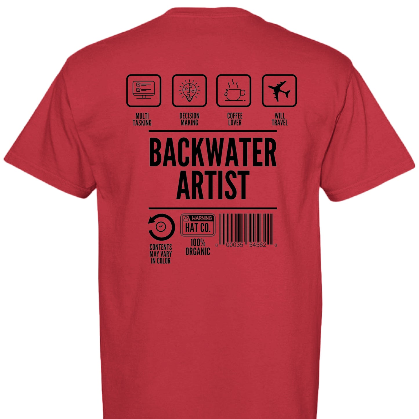 RED - BACK