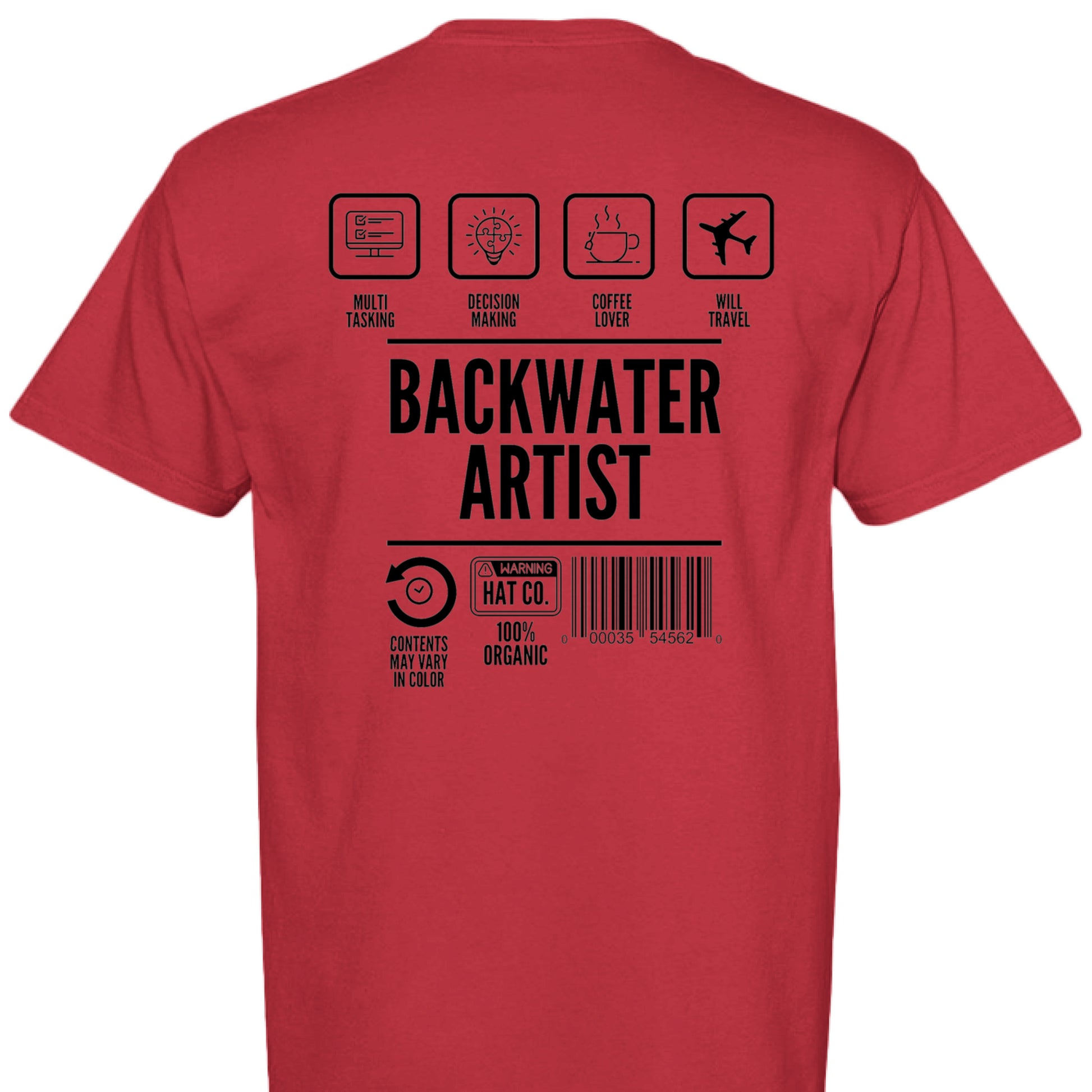 RED - BACK