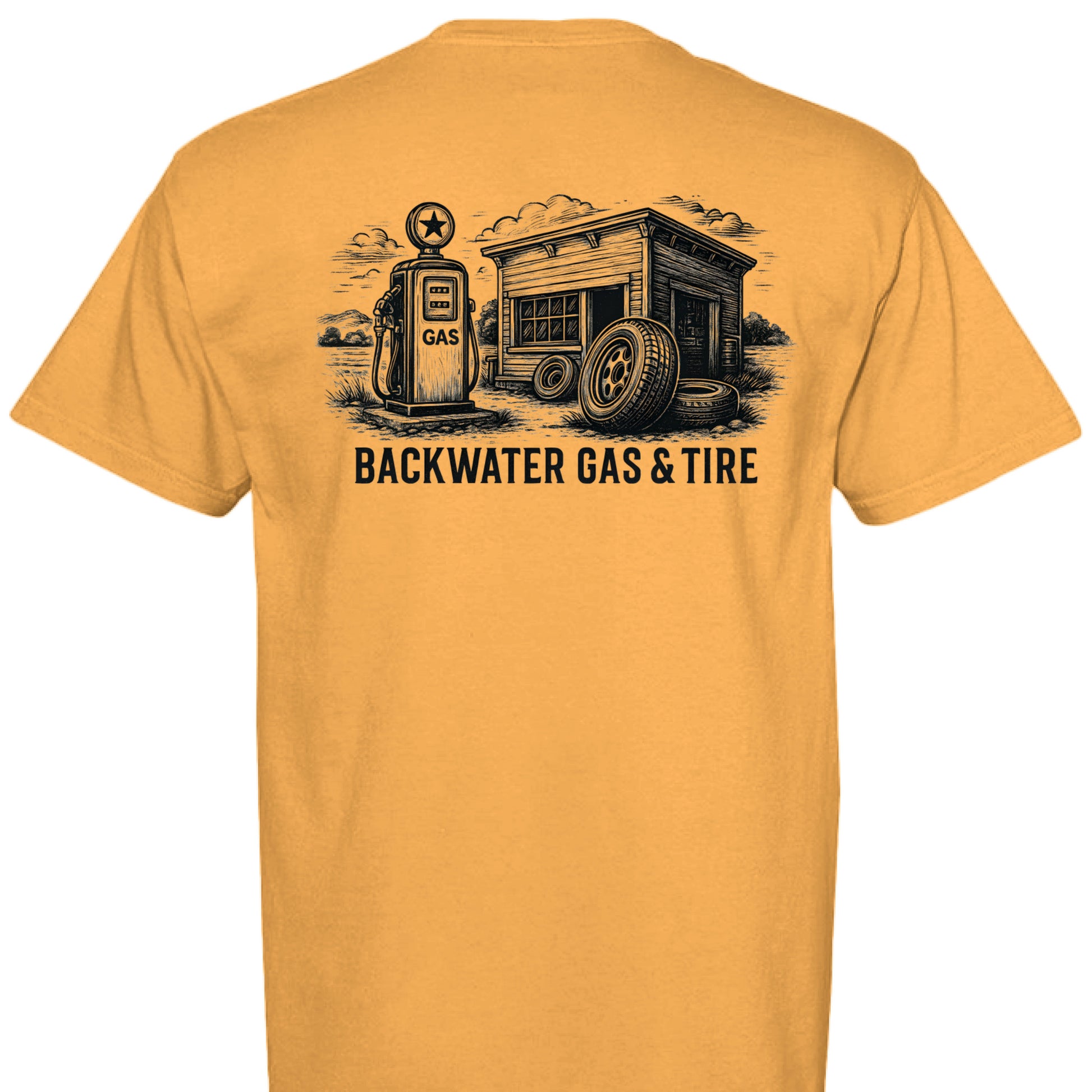 Bright Orange - BACK