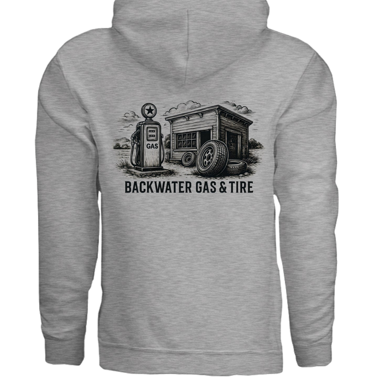 Grey Heather - BACK