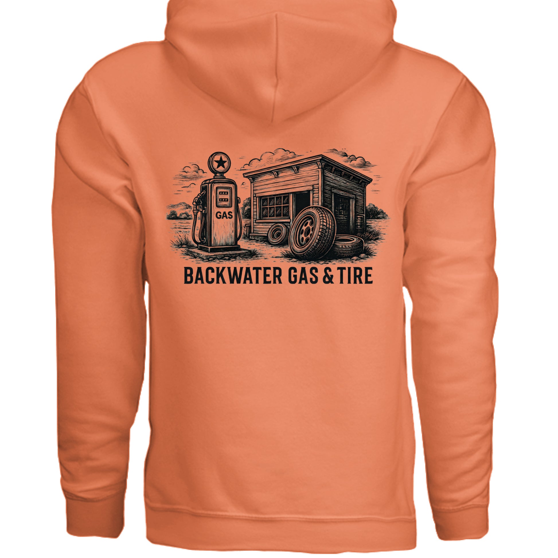 Safety Orange - BACK